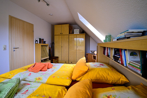 Ferienwohnung Bansin Usedom gemtliches Schlafzimmer